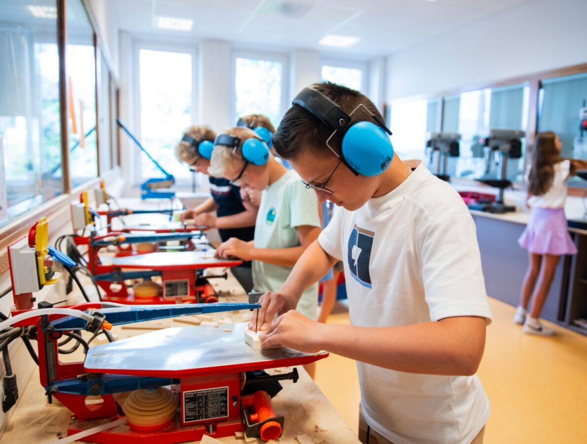Driestar Leiden techniek jongen klas les