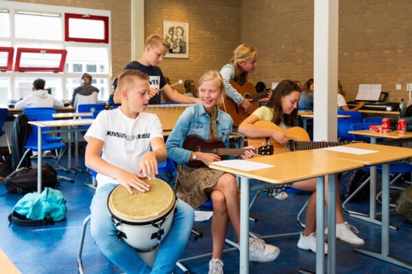 Leerlingen Driestar Lekkerkerk