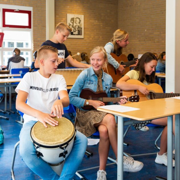 Leerlingen Driestar Lekkerkerk