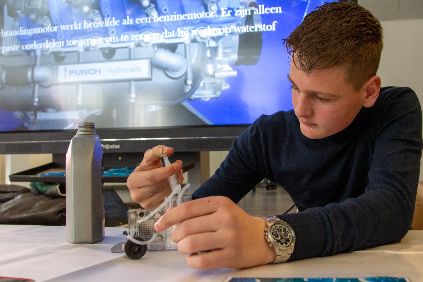 Presentatie profielwerkstukken - Beroepencollege De Swaef